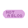not a blog button