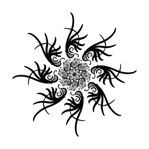 twisting spinning pattern